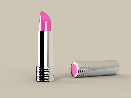 Vergelijking van designer make-up en drogisterijproducten naast elkaar op een tafel